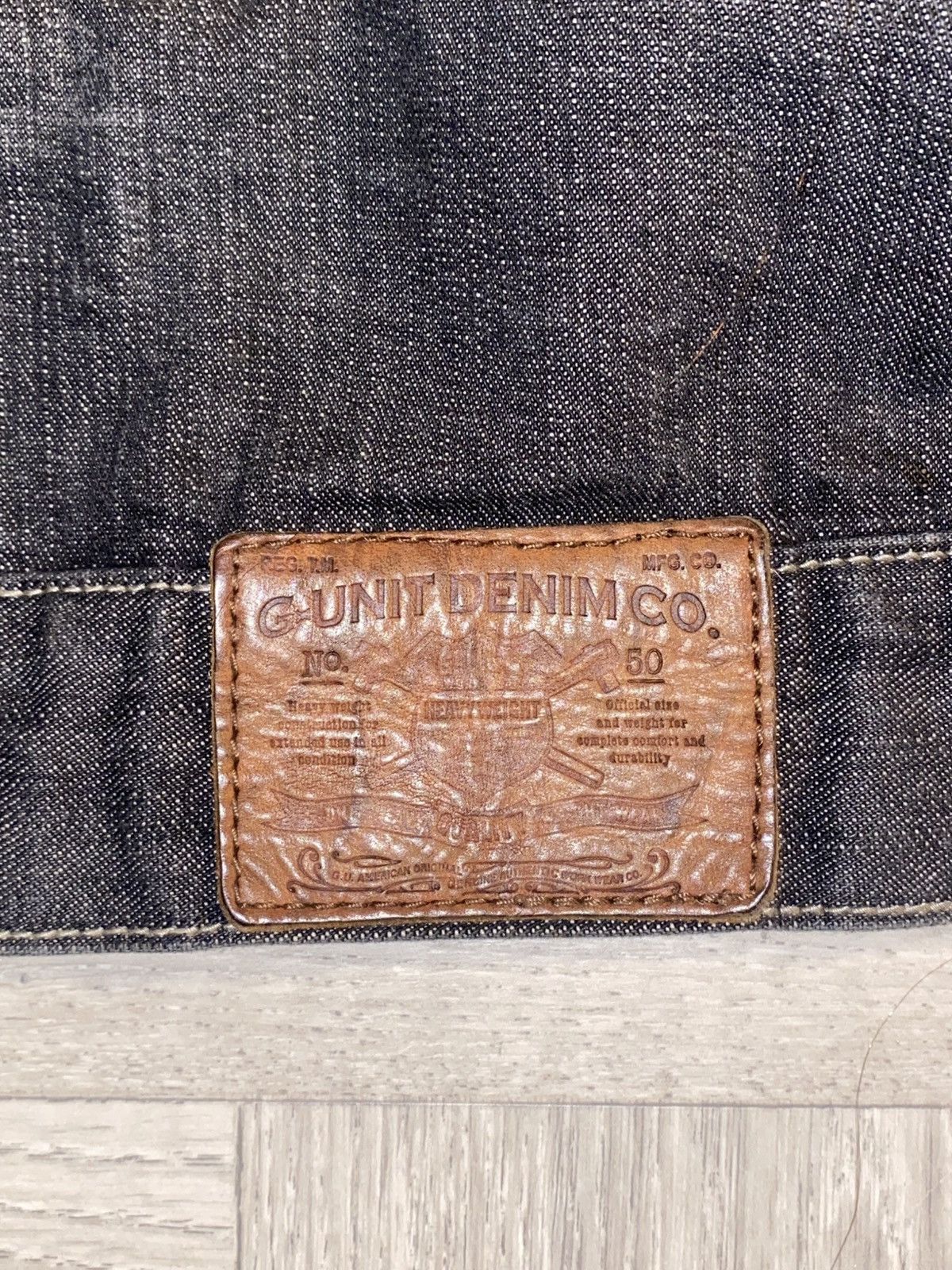 G-Unit RARE VNTGE G-UNIT heavy weight denim jacket Size US XL / EU 56 / 4 - 7 Thumbnail