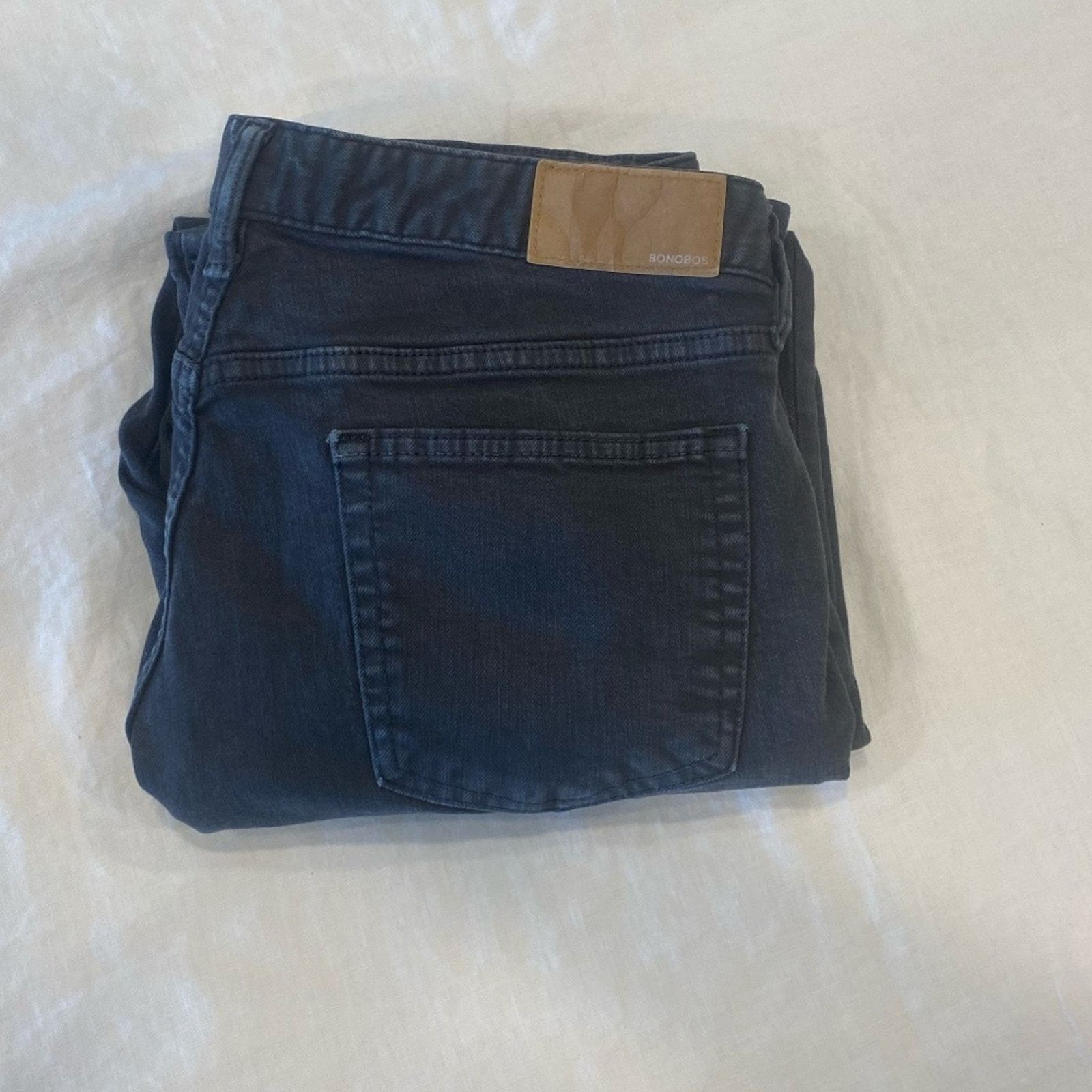 Bonobos Bonobos Men's Athletic Fit Black Jeans - 34x32 Size US 34 / EU 50 - 9 Thumbnail