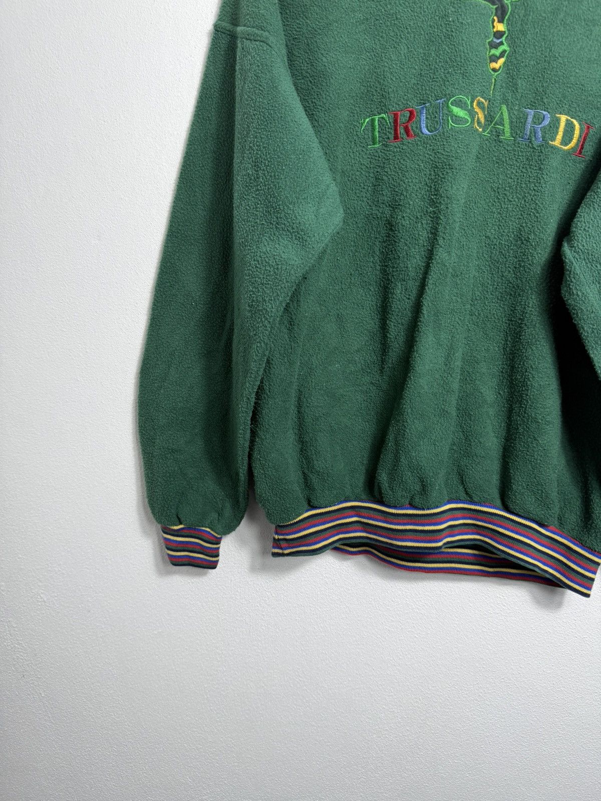 Trussardi Vintage Italian Trussardi Green Made in Italy Size US M / EU 48-50 / 2 - 4 Thumbnail