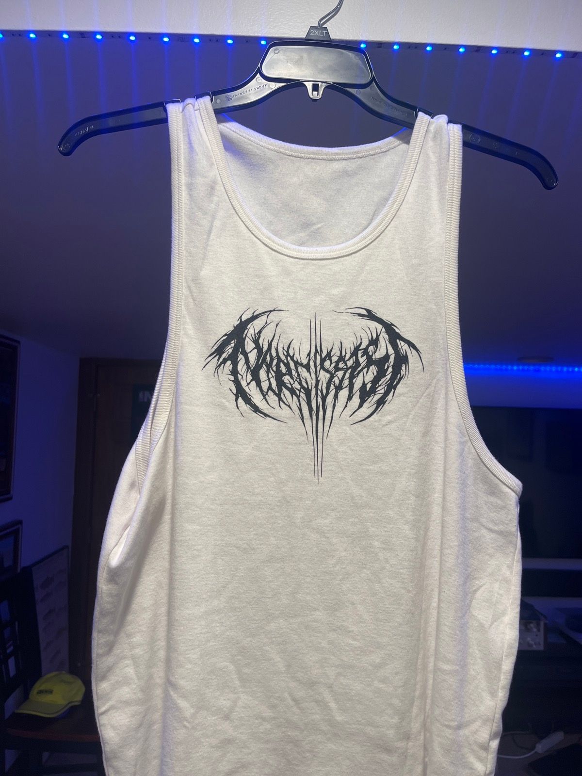 Pre-owned Playboi Carti Narcissist Opium Merch - Large White Tank Top