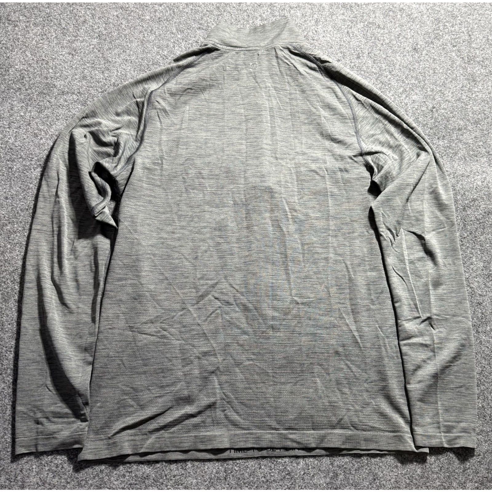 Lululemon Lululemon Mens Metal Vent Tech Half Zip Sweatshirt Pullover M Gray Medium Size US M / EU 48-50 / 2 - 2 Thumbnail