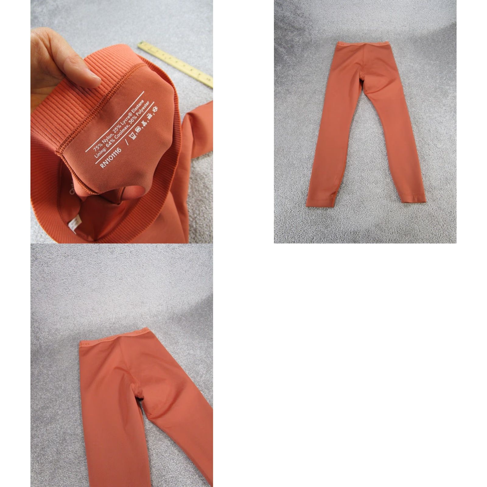 Outdoor Voices Outdoor Voices Performance Compression Leggings Womens Small Pink Athletic Size 28" / US 6 / IT 42 - 8 Thumbnail