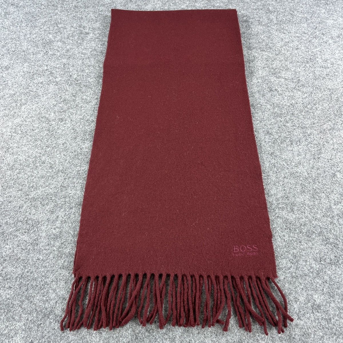 Hugo Boss × Vintage Hugo Boss Scarf / Muffler / Neckwear T1444 Size ONE SIZE - 1 Thumbnail