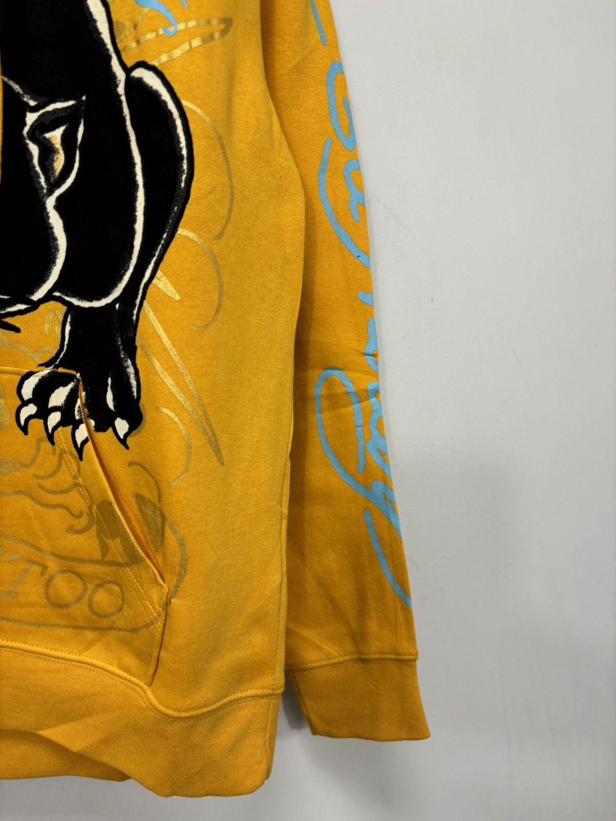 Christian Audigier Ed Hardy Black Panther Logo NEW Hype Y2K Hoodie Size US M / EU 48-50 / 2 - 7 Thumbnail