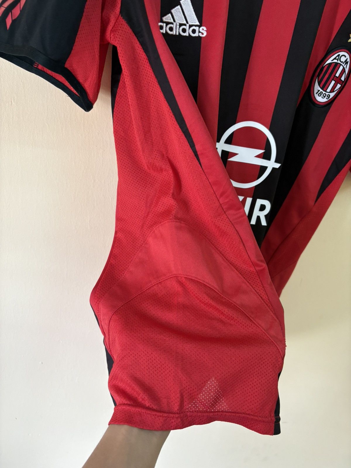 Adidas Vintage 2005 2006 AC Milan Adidas Zafira Jersey Blokecore Size US M / EU 48-50 / 2 - 11 Thumbnail