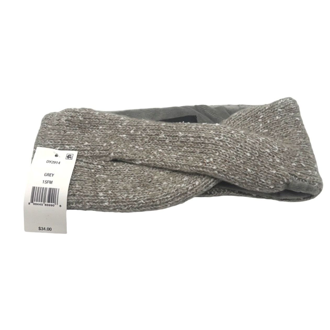 DKNY DKNY Fleece-Lined Headband, Gray, OS Size ONE SIZE - 2 Thumbnail