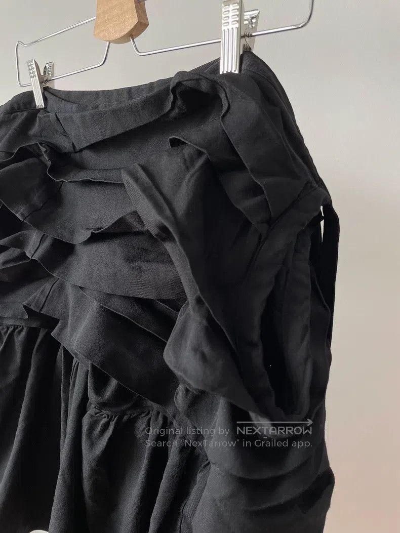 Comme des Garcons Comme Des Garcons Black pleated halter-neck tied dress Size S / US 4 / IT 40 - 5 Thumbnail