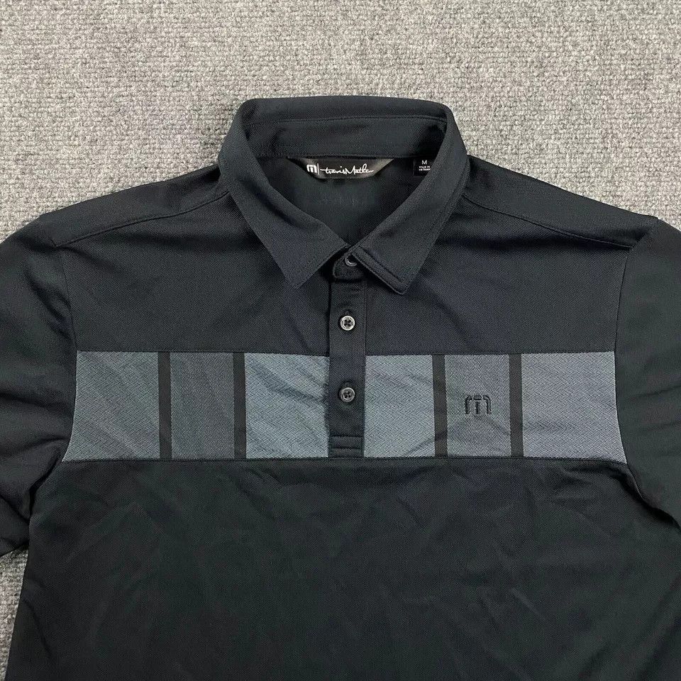 TravisMathew Travis Mathew Polo Shirt Medium Golf Rugby Polyester Mens Size US M / EU 48-50 / 2 - 2 Thumbnail