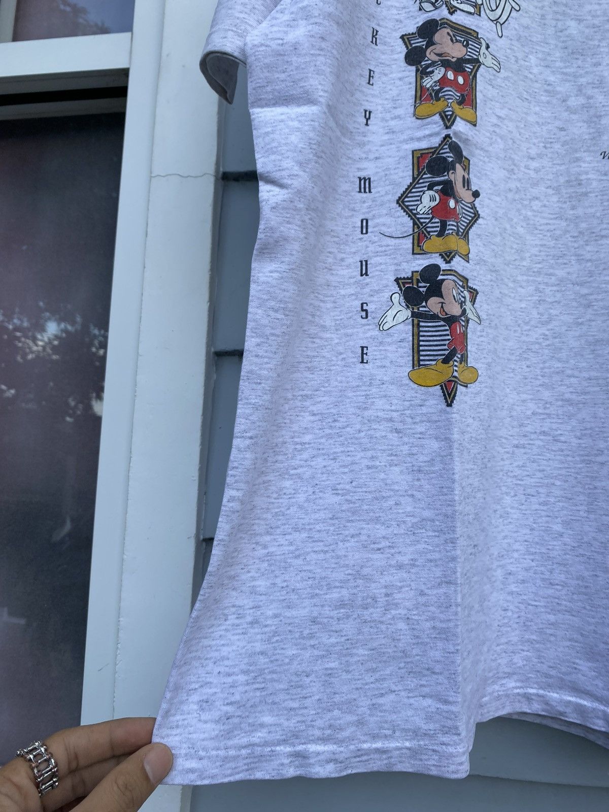 Mickey Mouse × Vintage Vintage 90s Mickey Mouse Size US XL / EU 56 / 4 - 5 Thumbnail