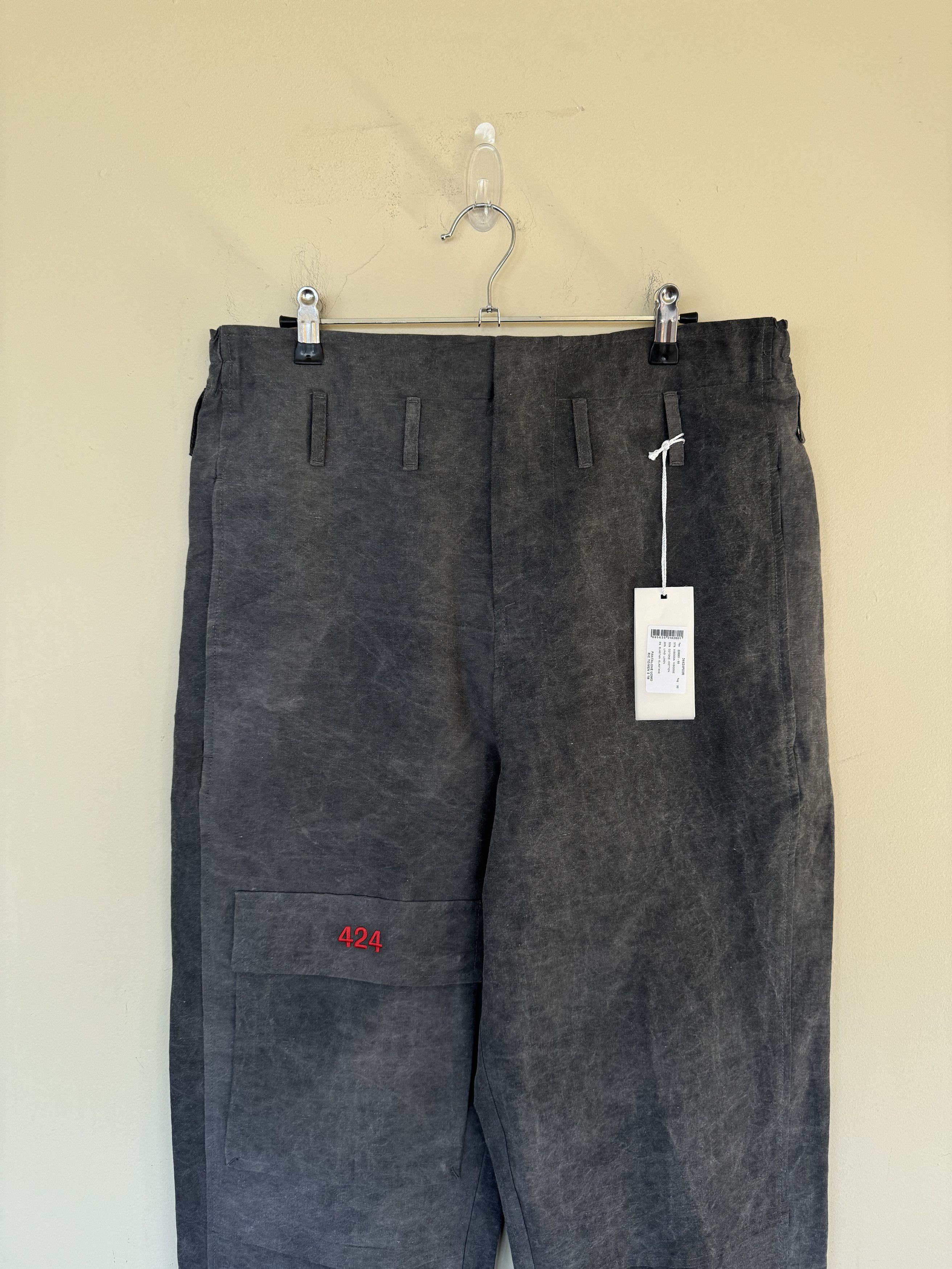 424 424 Gray Cargos NWT Size US 34 / EU 50 - 2 Thumbnail