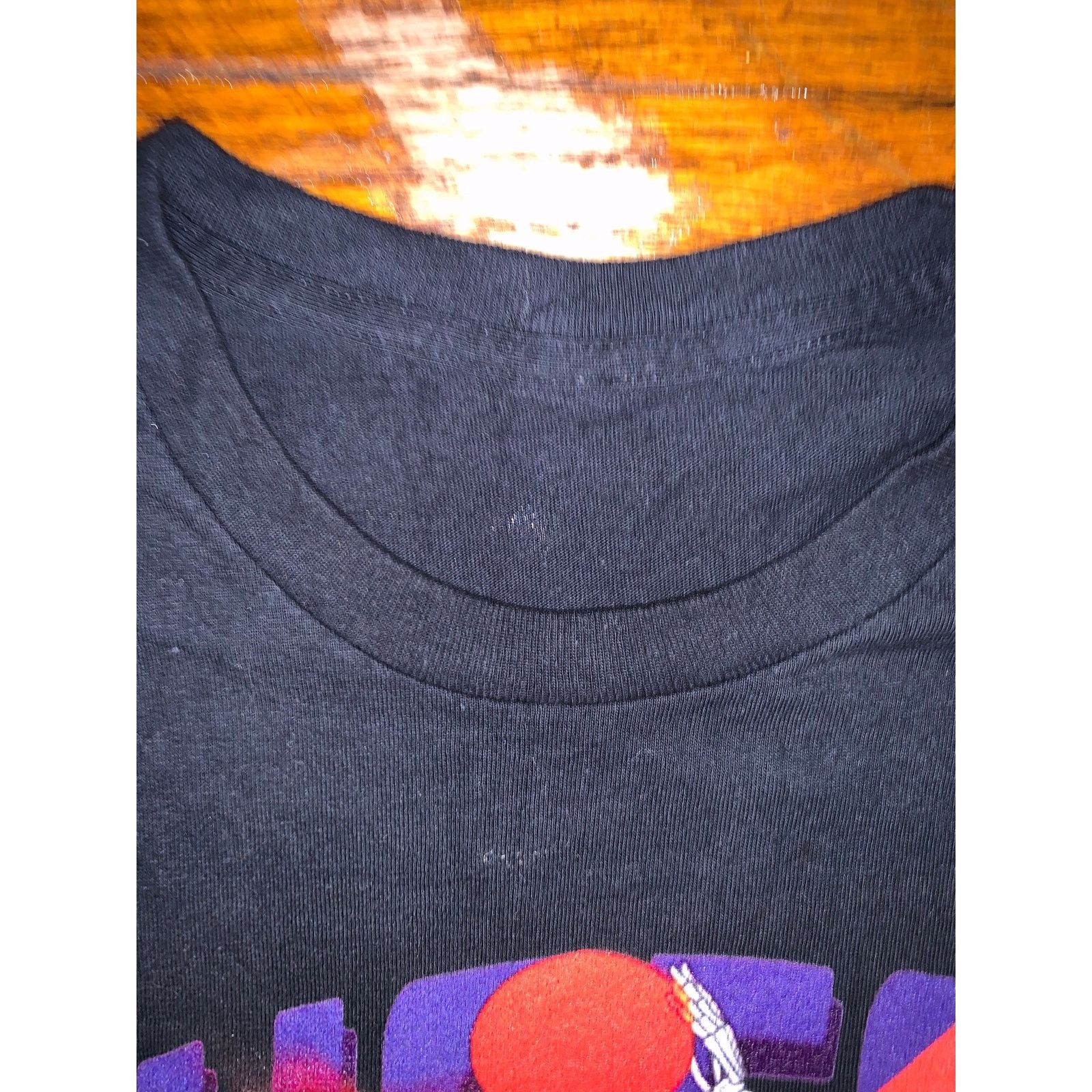 NBA Phoenix Suns Flaming Skull Basketball T Shirt XL Black NBA Size US XL / EU 56 / 4 - 4 Thumbnail