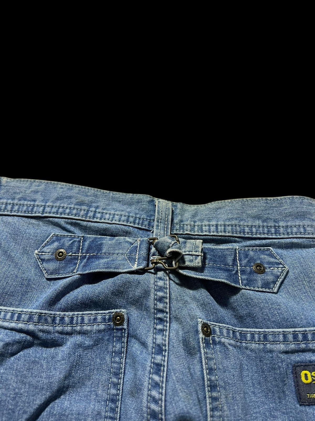 If Six Was Nine × Oshkosh 💥Baggy💥Vintage 90’s Oshkosh Mud Wash Backle Back Jeans Size US 28 / EU 44 - 9 Thumbnail