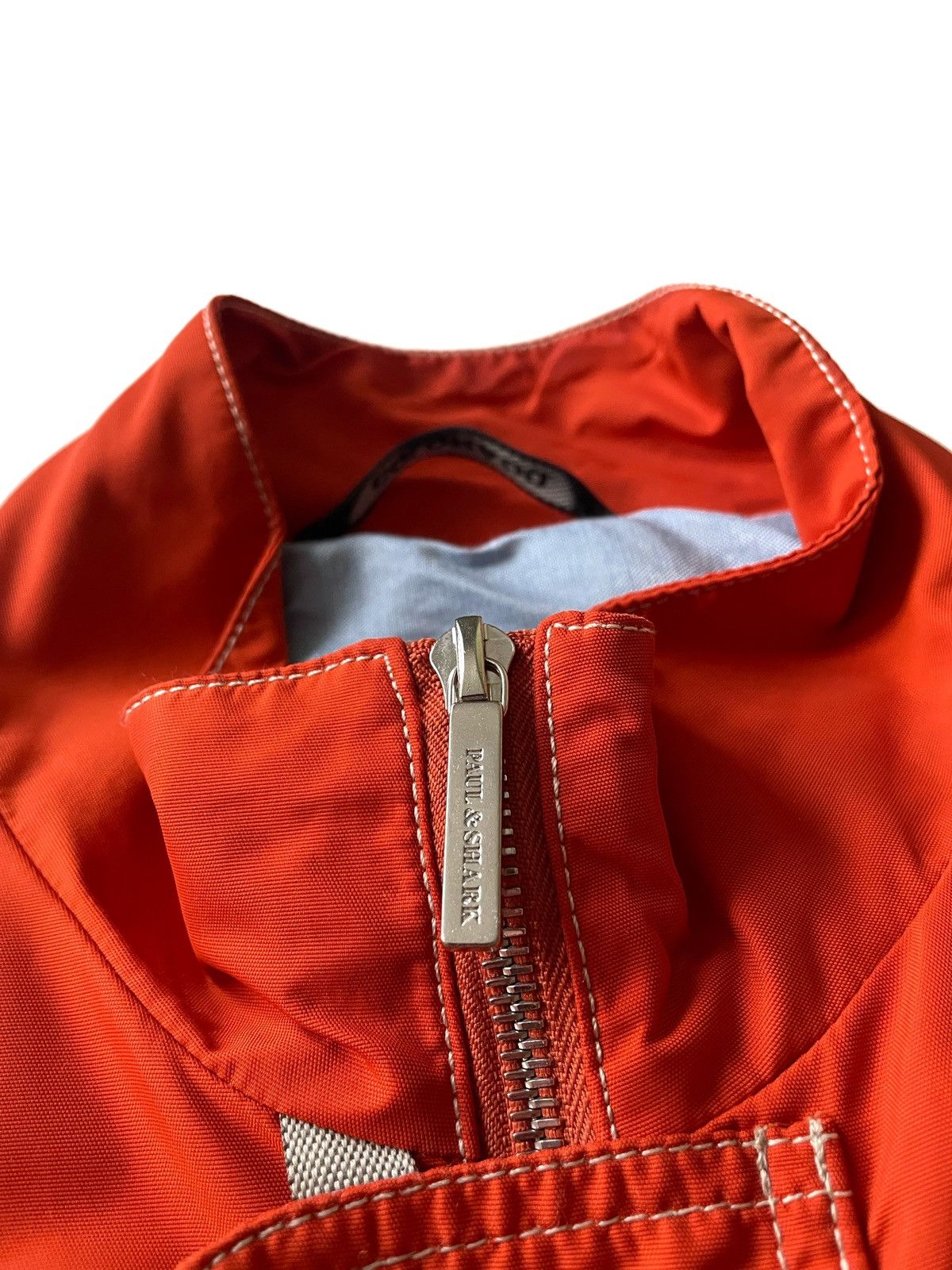 Paul & Shark Paul & Shark Orange Nylon Men Bomber Jacket Size M Size US M / EU 48-50 / 2 - 6 Thumbnail