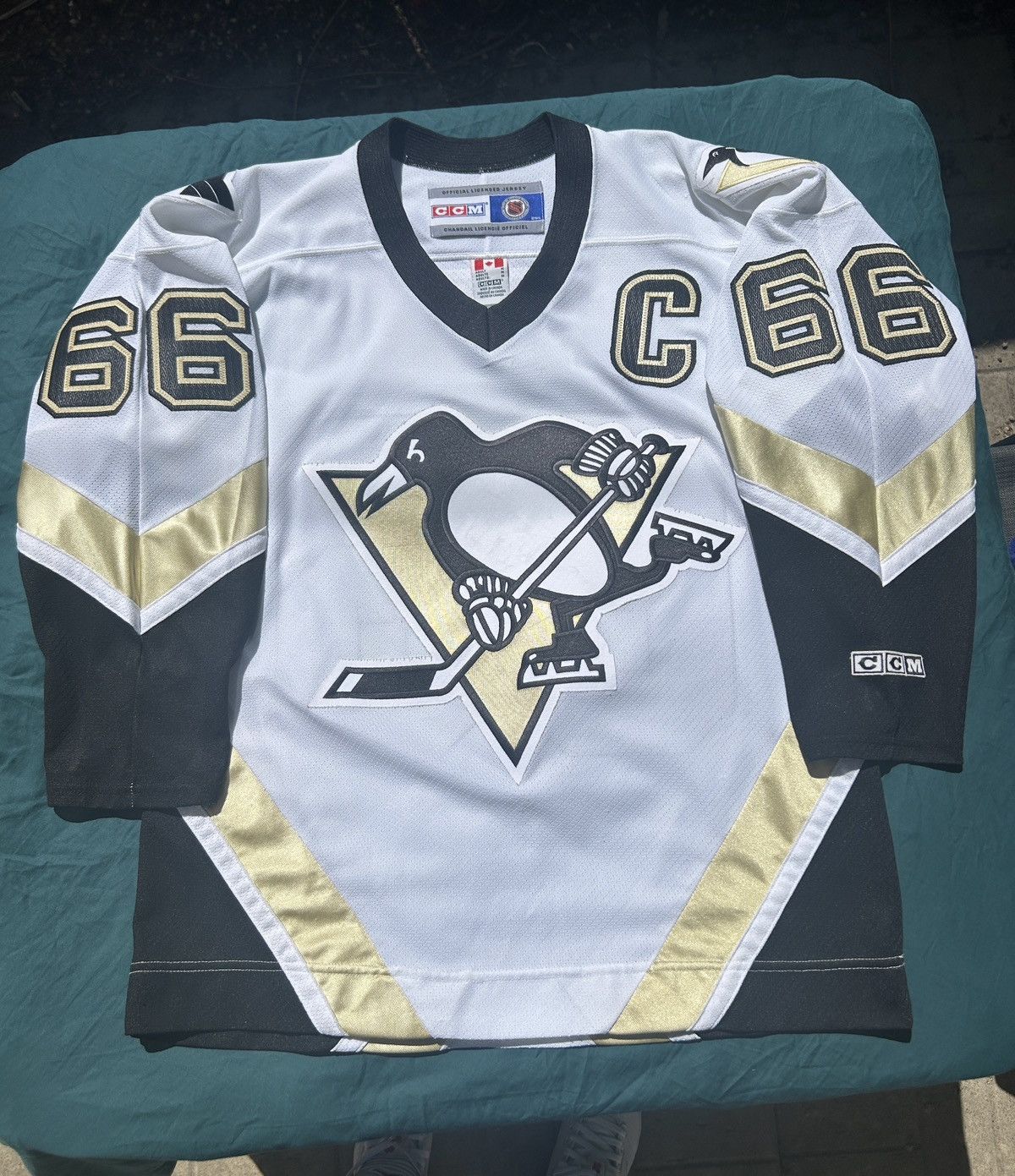Ccm × NHL CCM Pittsburgh Penguins Mario Lemieux NHL Jersey Size US M / EU 48-50 / 2 - 1 Thumbnail