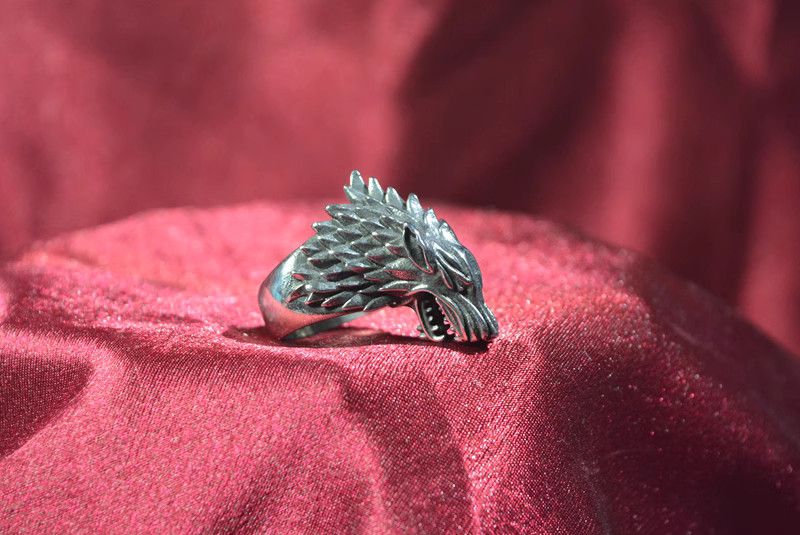 Jewelry Retro Jewelry Rings Open Size Chrome Ring (Size 7-13) Size ONE SIZE - 4 Thumbnail