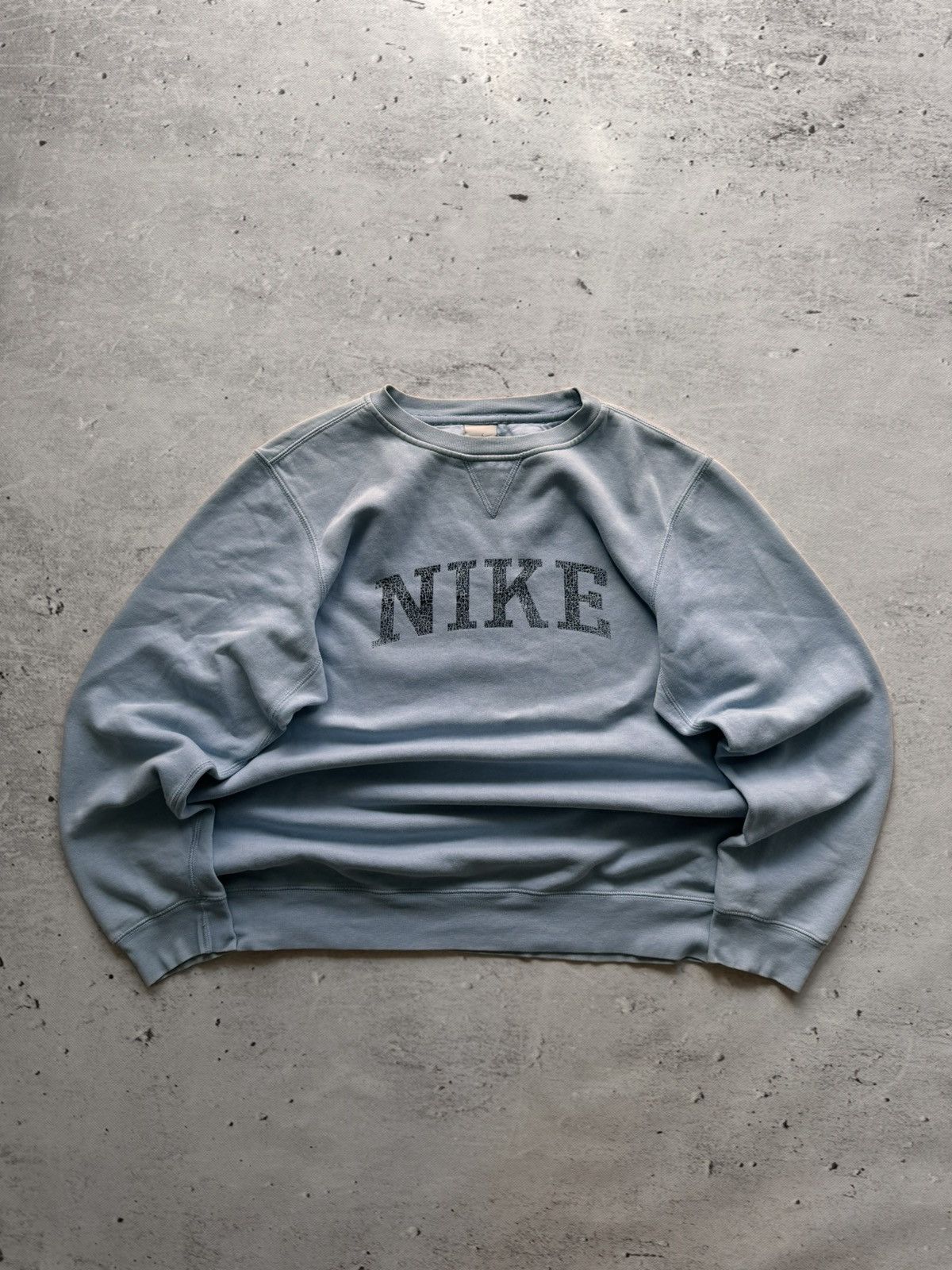 Nike × Vintage NIKE VINTAGE CENTER LOGO OVERSIZE BOXY SWEATSHIRT Size US M / EU 48-50 / 2 - 1 Thumbnail