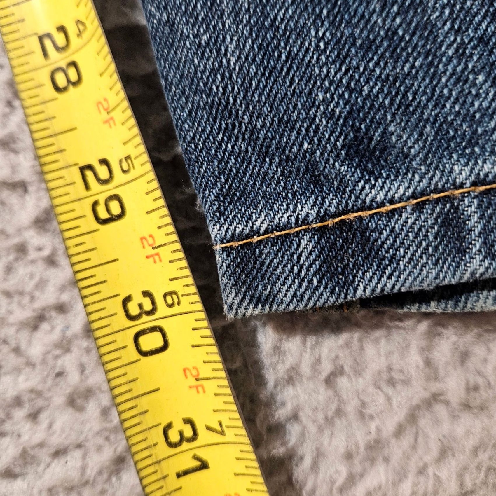Carhartt Carhartt Relaxed Straight Jeans 40 x 30 Blue Denim Durable Workwear Mens Size US 40 / EU 56 - 5 Thumbnail