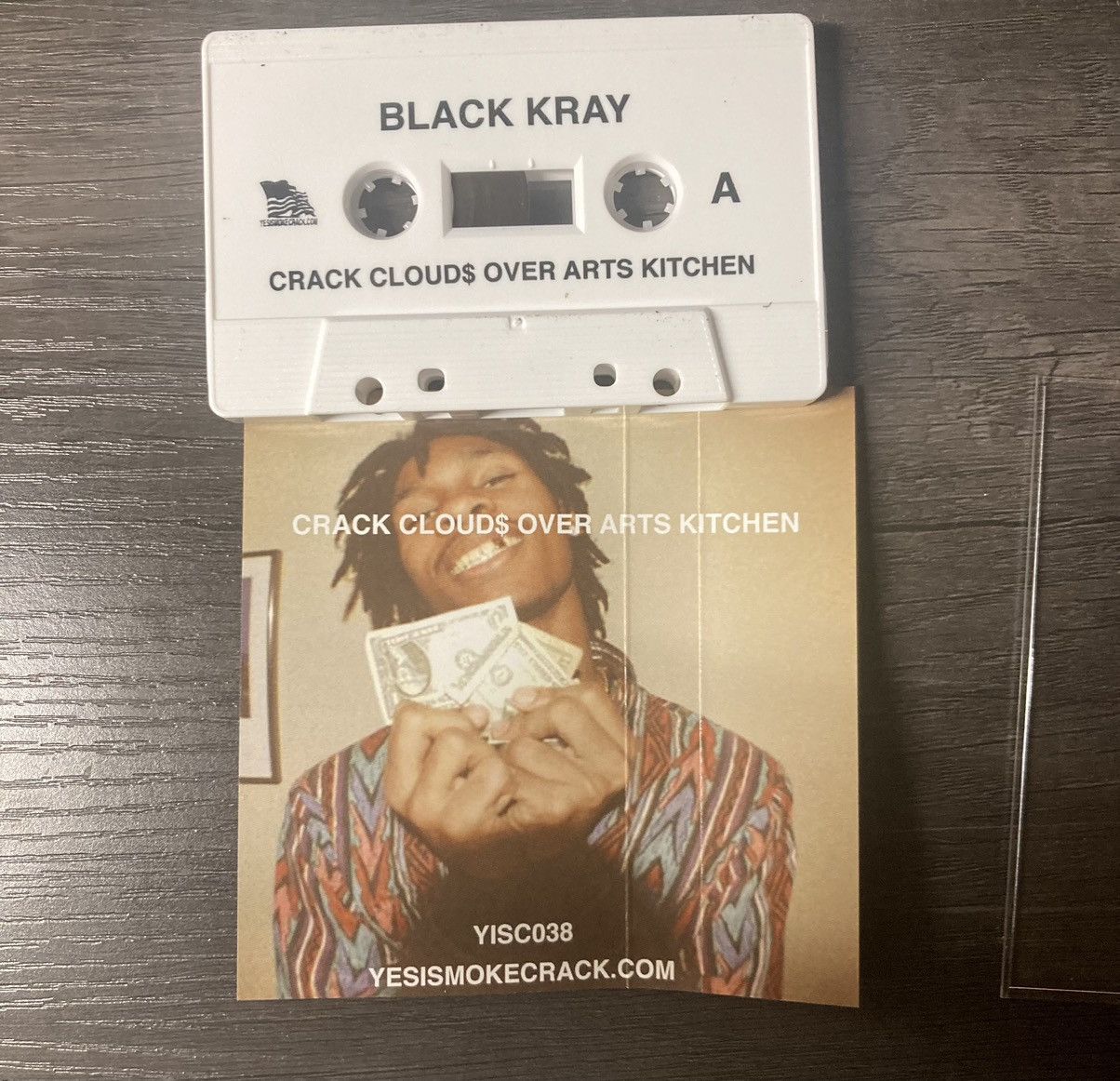 Drain Gang × Goth Money Crack Clouds Over Arts Kitchen Cassette Size ONE SIZE - 4 Thumbnail