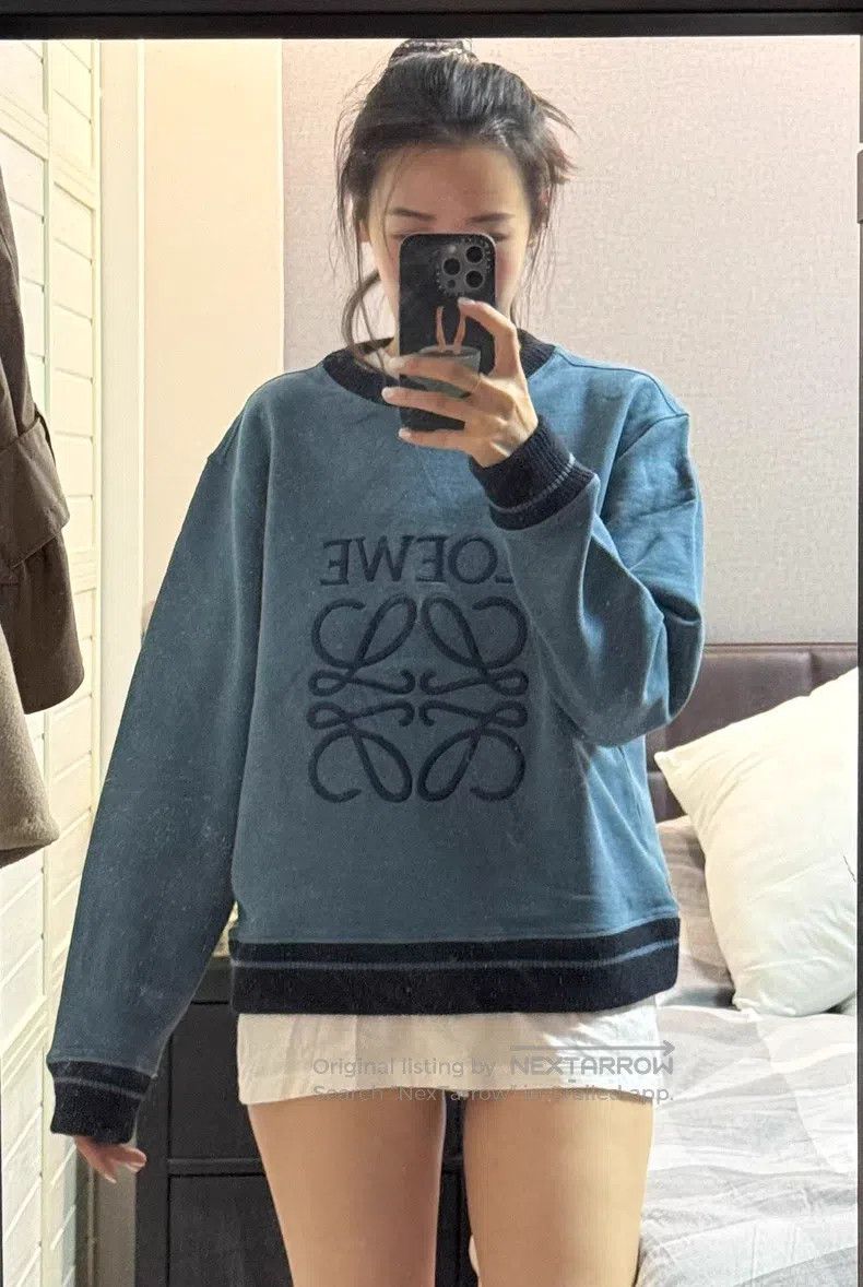 Loewe Loewe Cotton Anagram Sweatshirt Size M / US 6-8 / IT 42-44 - 4 Thumbnail
