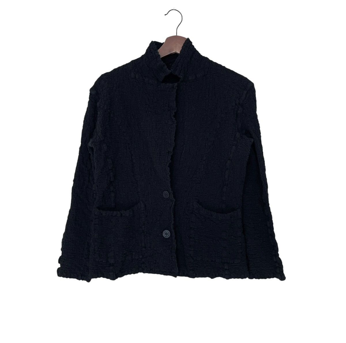 Issey Miyake × Japanese Brand × Vintage Vintage Japanese Brand Issey Miyake Cauliflower Jacket 2000s Size US M / EU 48-50 / 2 - 1 Thumbnail