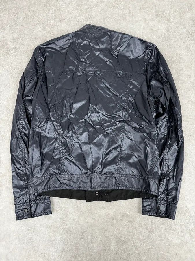 Yves Saint Laurent SS2004 Yves Saint Laurent Navy Shiny Cargo Jacket Size US M / EU 48-50 / 2 - 5 Thumbnail