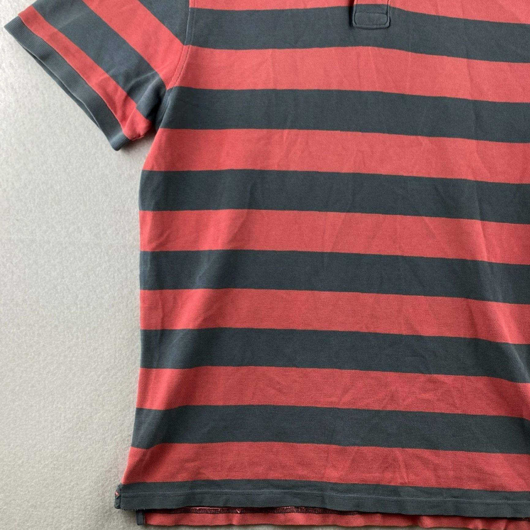 J.Crew J.CREW Polo Shirt Mens XL Striped Polo Collared Short Sleeve Multicolor 100% Cotton Regular Modern Golf Mens Size US XL / EU 56 / 4 - 4 Thumbnail