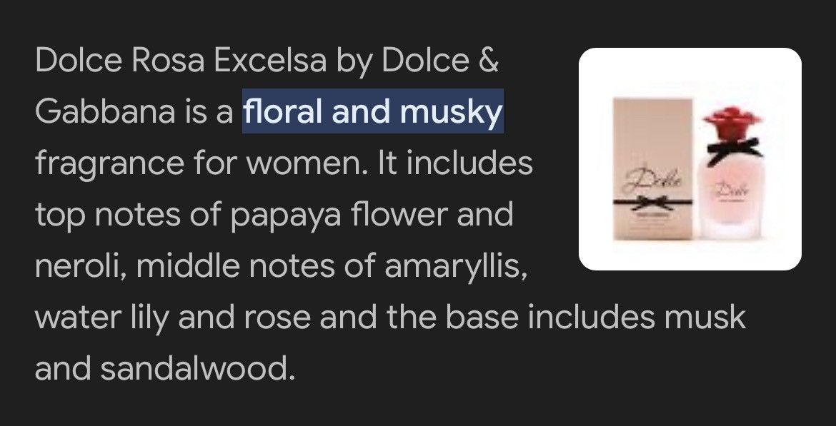 Dolce & Gabbana Dolce & Gabbana 'Rosa Excelsa' Women's Fragrance Size ONE SIZE - 5 Thumbnail