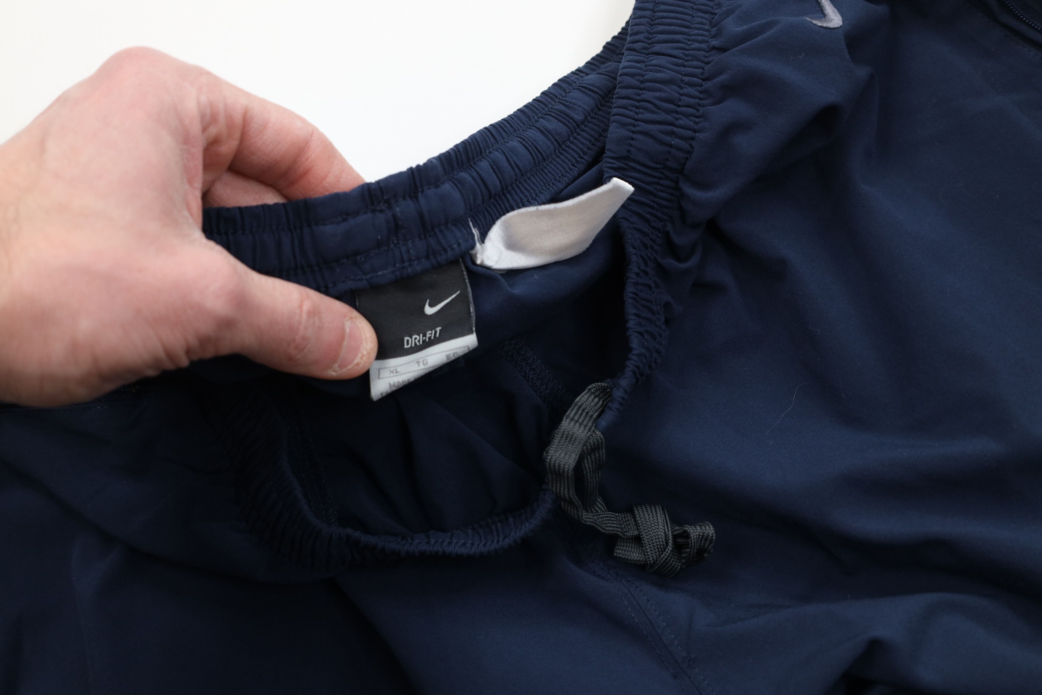 Nike Vintage Nike Scott Mini Swoosh Stretch Pants Navy Blue Size US 38 / EU 54 - 10 Thumbnail