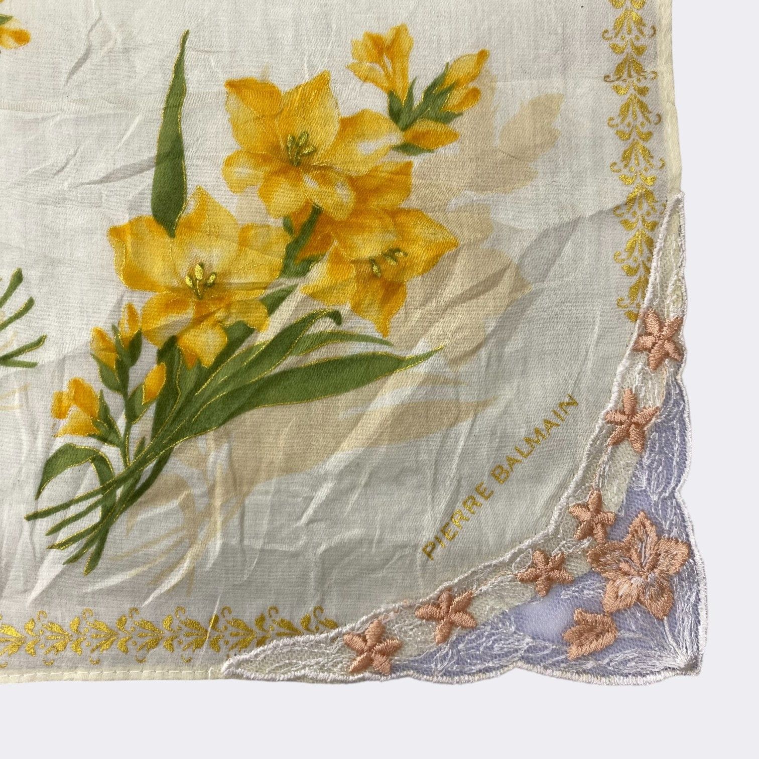 Pierre Balmain Vintage Pierre Balmain Handkerchief Bandana H108R Size ONE SIZE - 3 Thumbnail