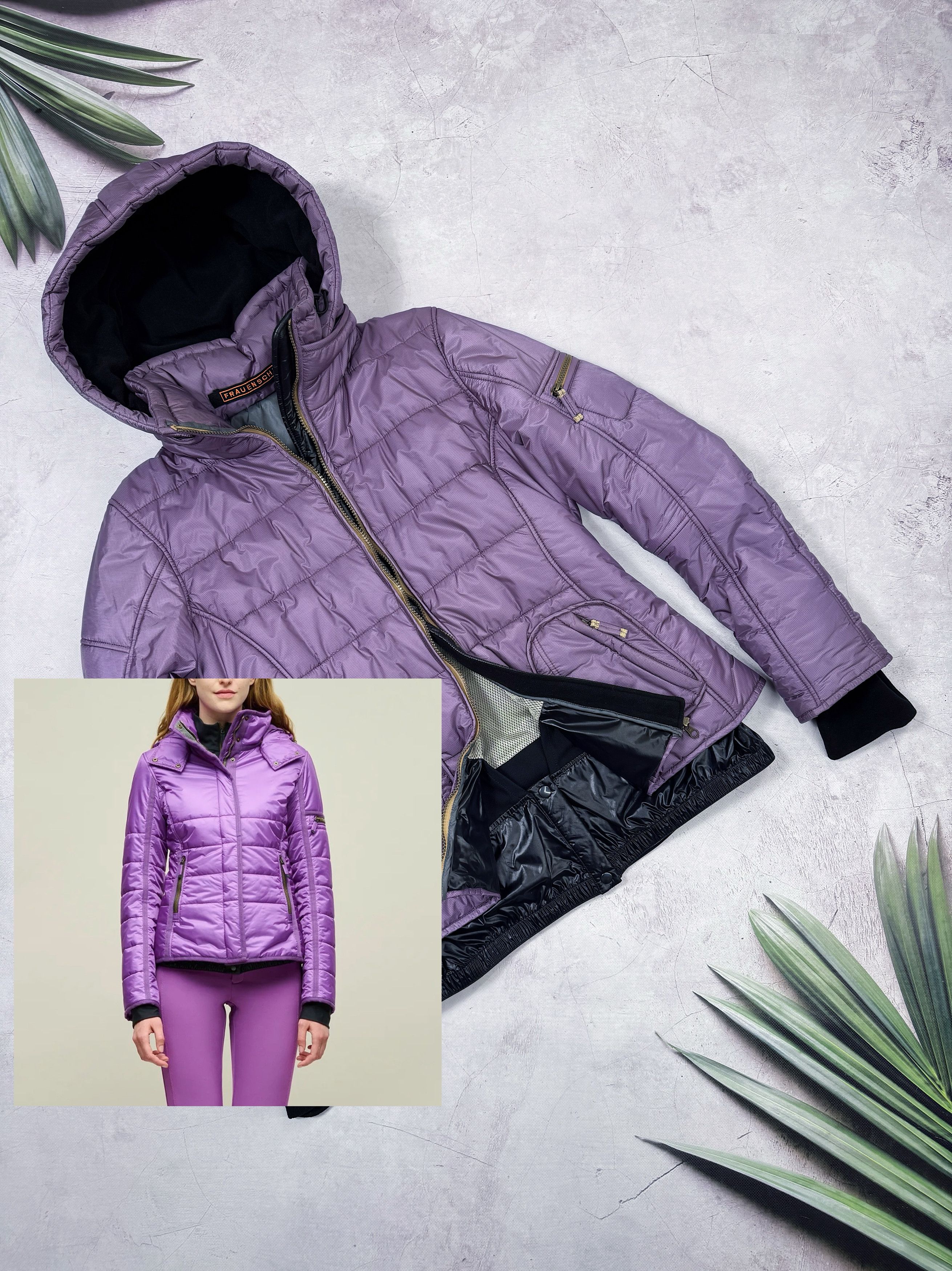Frauenschuh Frauenschuh Ski Jacket Rosalie Quilted Design Women Size L / US 10 / IT 46 - 1 Thumbnail