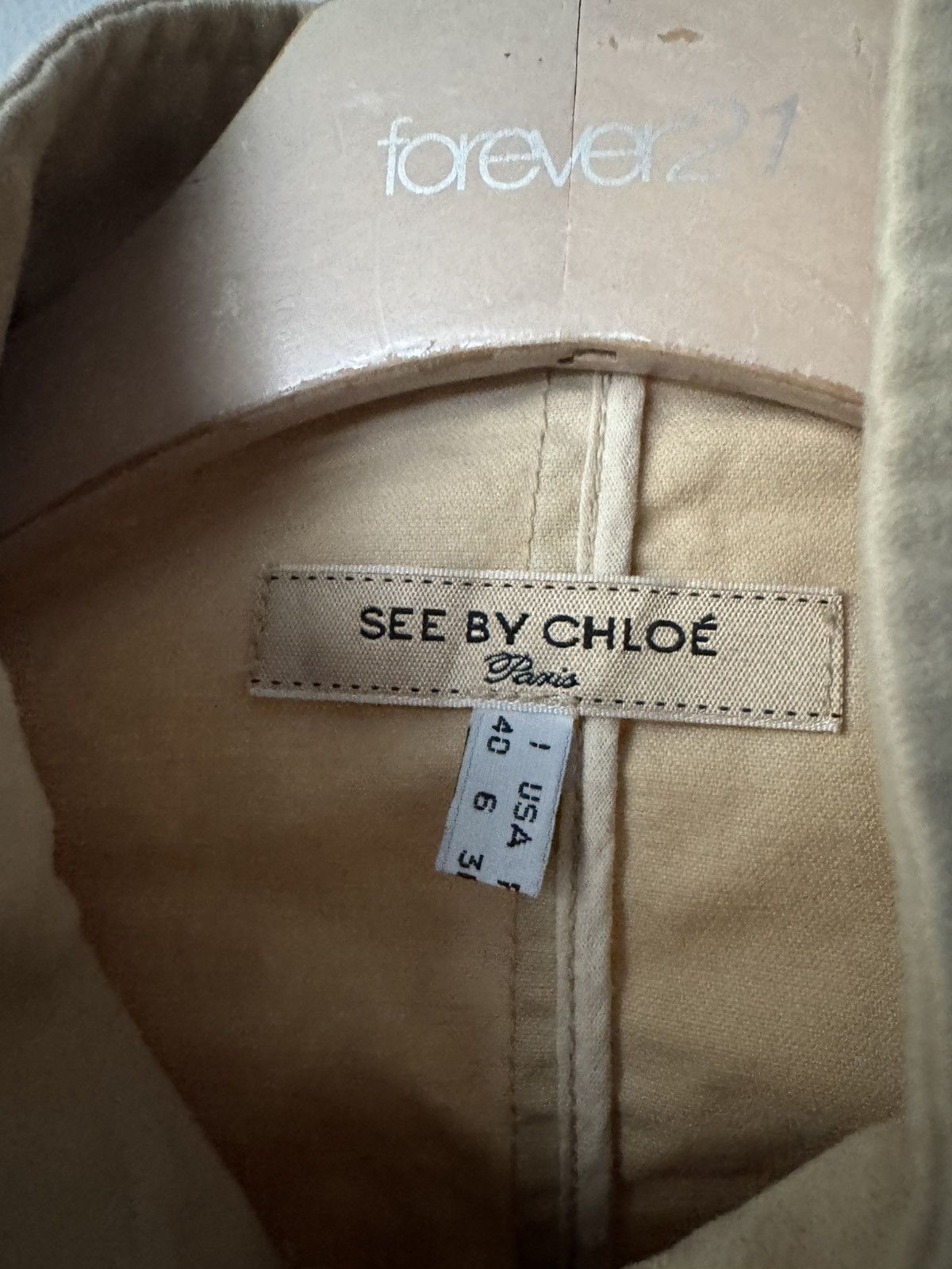 Chloe See by chloé - Military western style multi pocket jacket Size M / US 6-8 / IT 42-44 - 7 Thumbnail