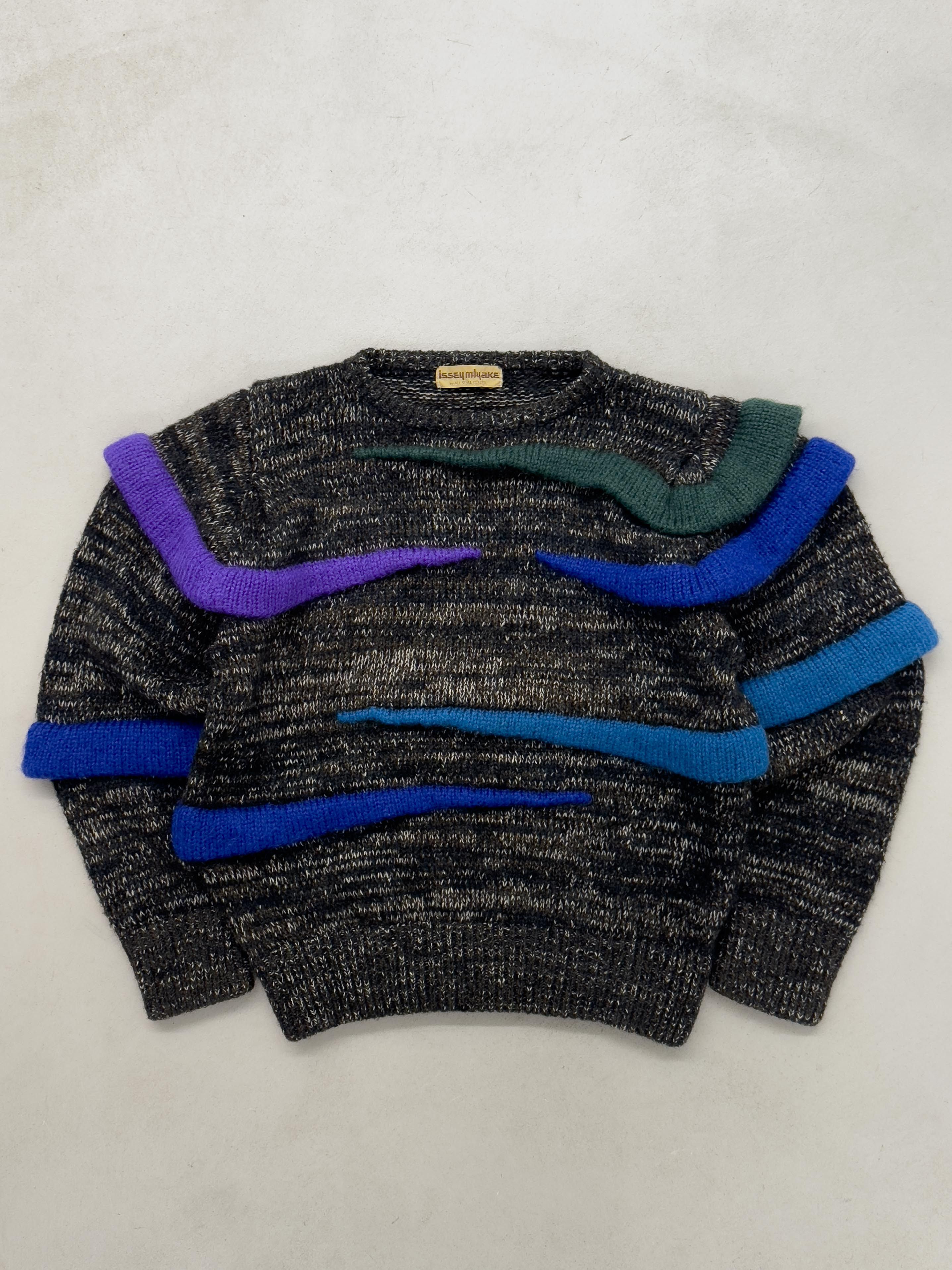 Issey Miyake Issey Miyake 1970s Archive Knit Sweater Size L / US 10 / IT 46 - 1 Thumbnail