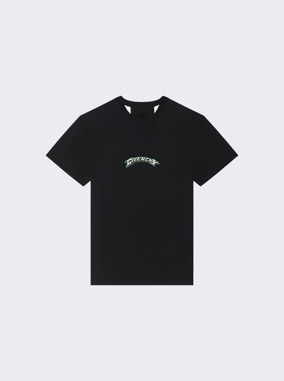 Givenchy o1mle0326 Graphic Tee Shirt in Black Size US XXL / EU 58 / 5 - 1 Thumbnail
