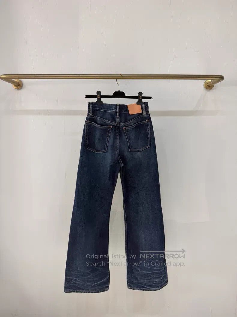 Acne Studios Acne Studios 2021 Washed Water Ripple Cat Eye Straight Jea Size 40" / US 18 - 5 Thumbnail