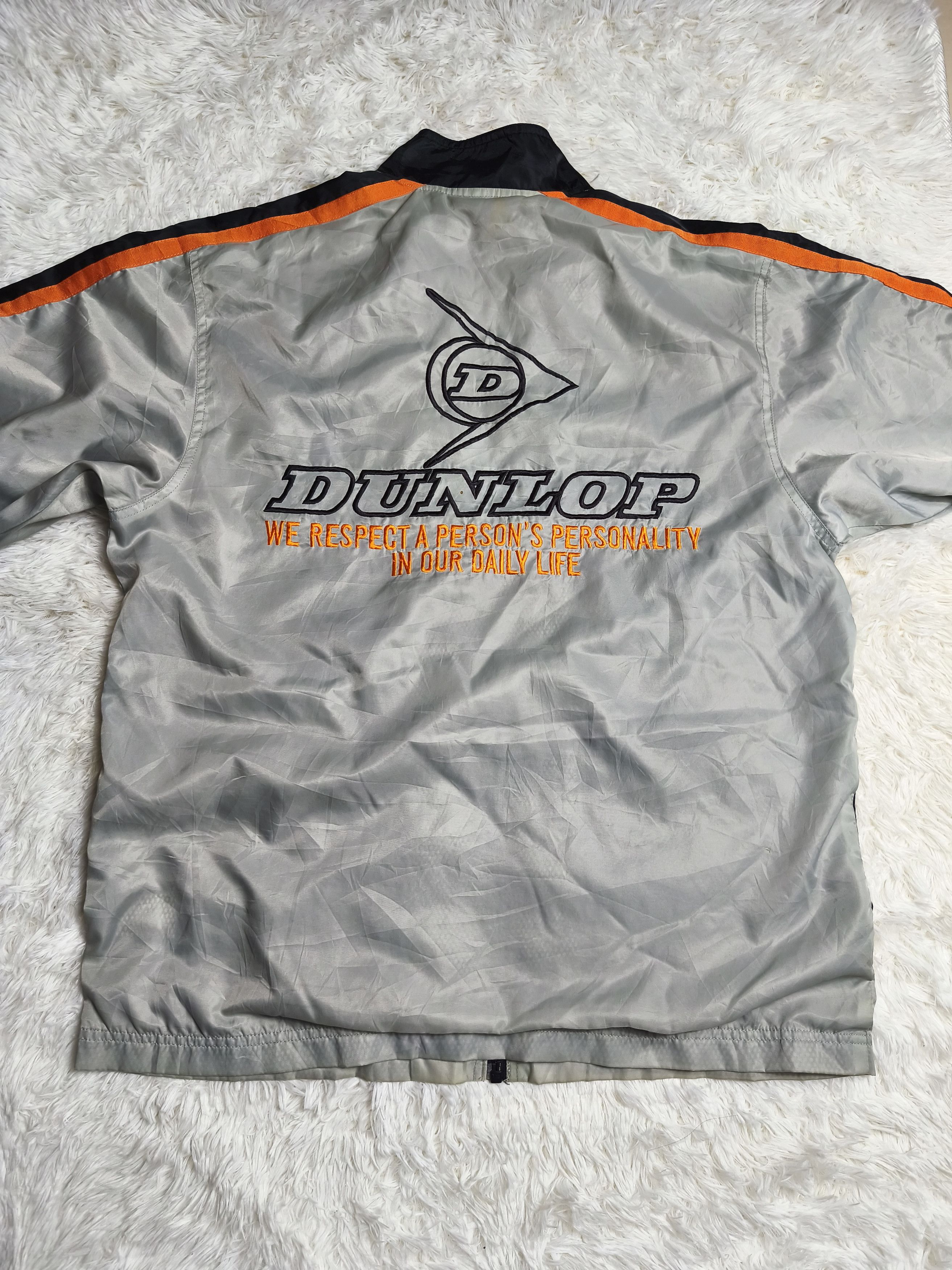 Dunlop Vintage Dunlop Motorsport Racing Jacket Size US M / EU 48-50 / 2 - 2 Thumbnail