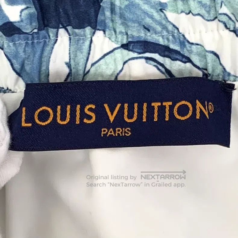 Louis Vuitton Louis Vuitton size xl 23 blue presbyopic water grass print Size US 30 / EU 46 - 5 Thumbnail