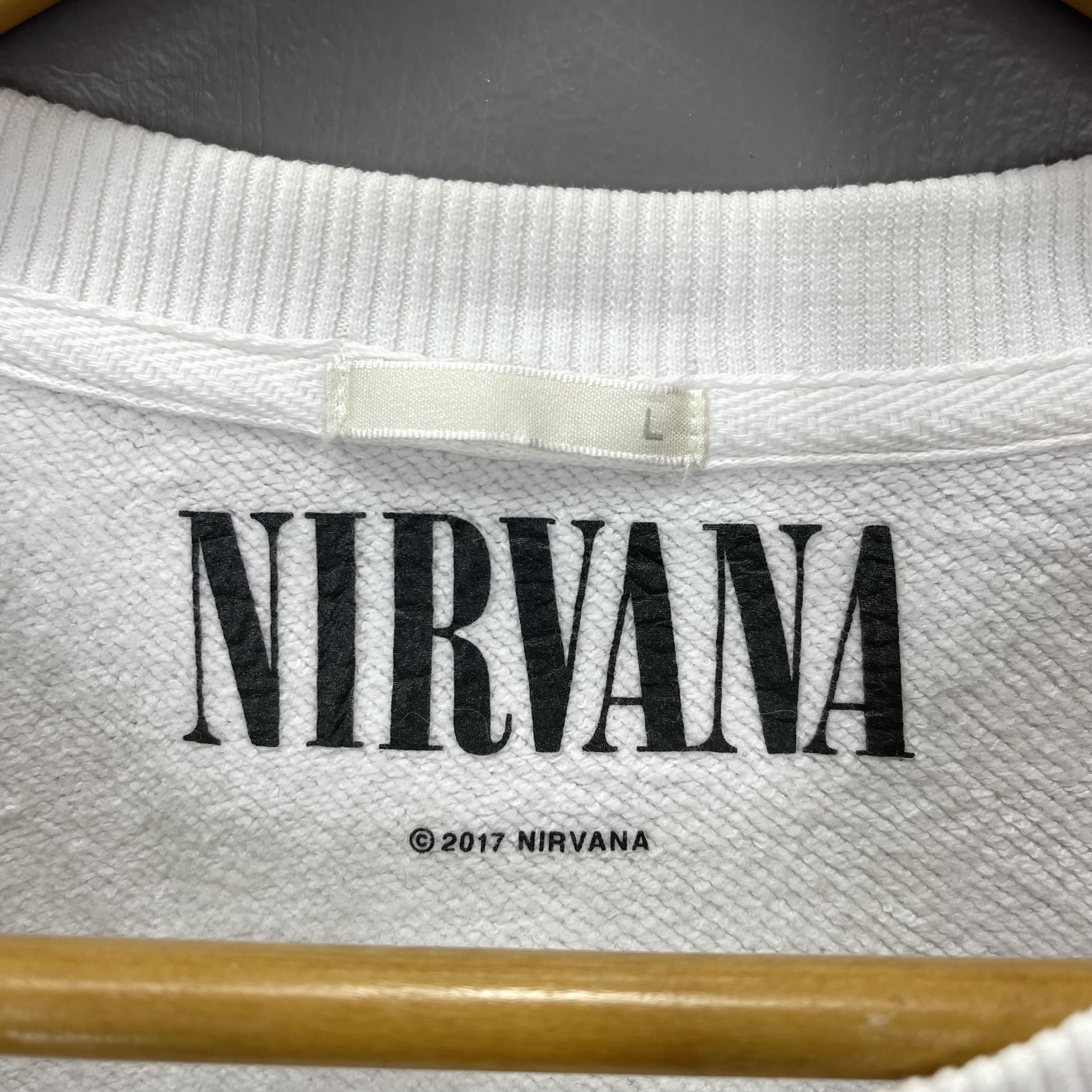 GU NIRVANA x GU Crew Neck Sweatshirt #2042/14 Size US L / EU 52-54 / 3 - 5 Thumbnail