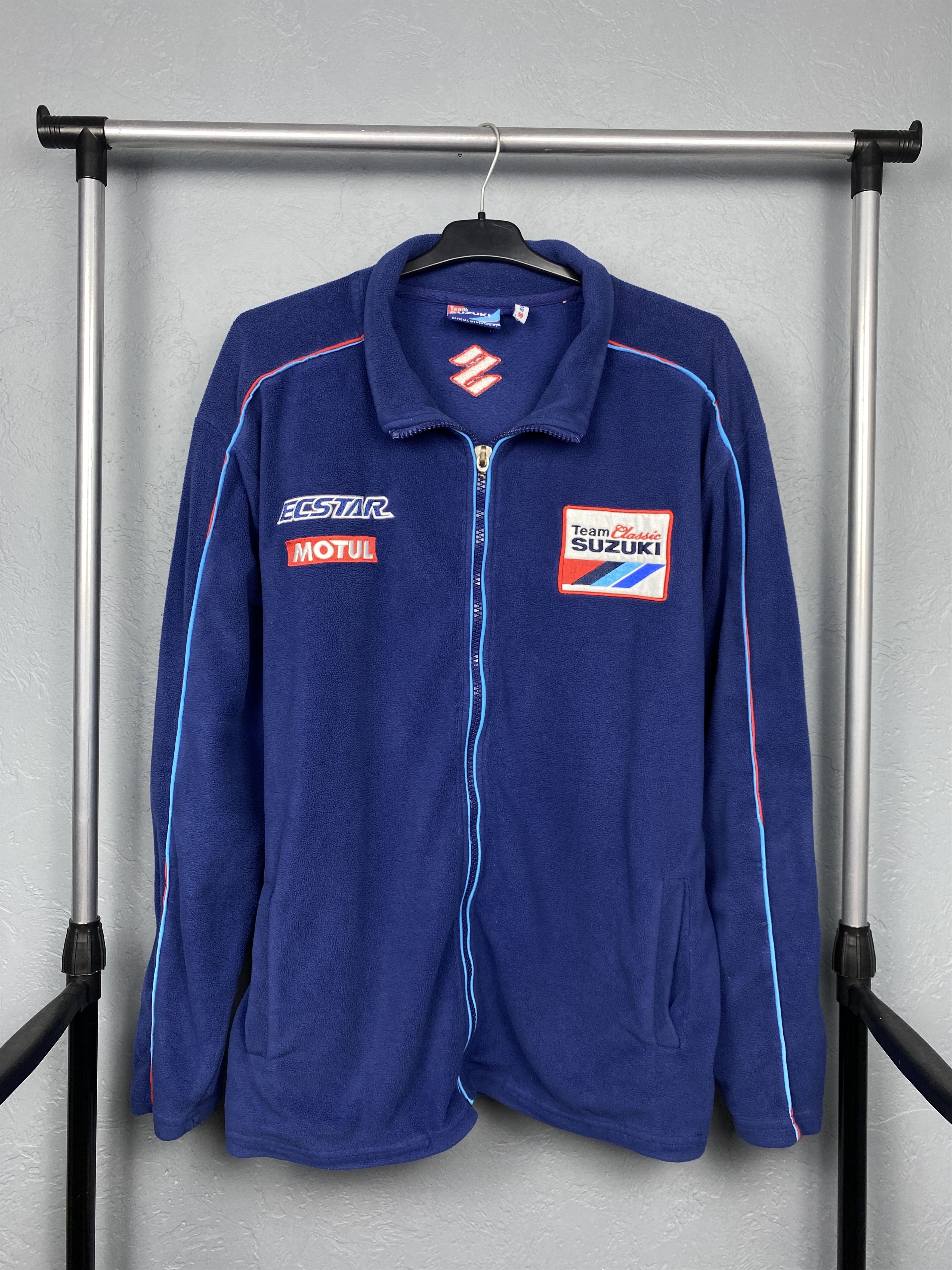 Formula 1 × Vintage Suzuki Team Racing Vintage Fleece Jacket Size US XL / EU 56 / 4 - 1 Thumbnail