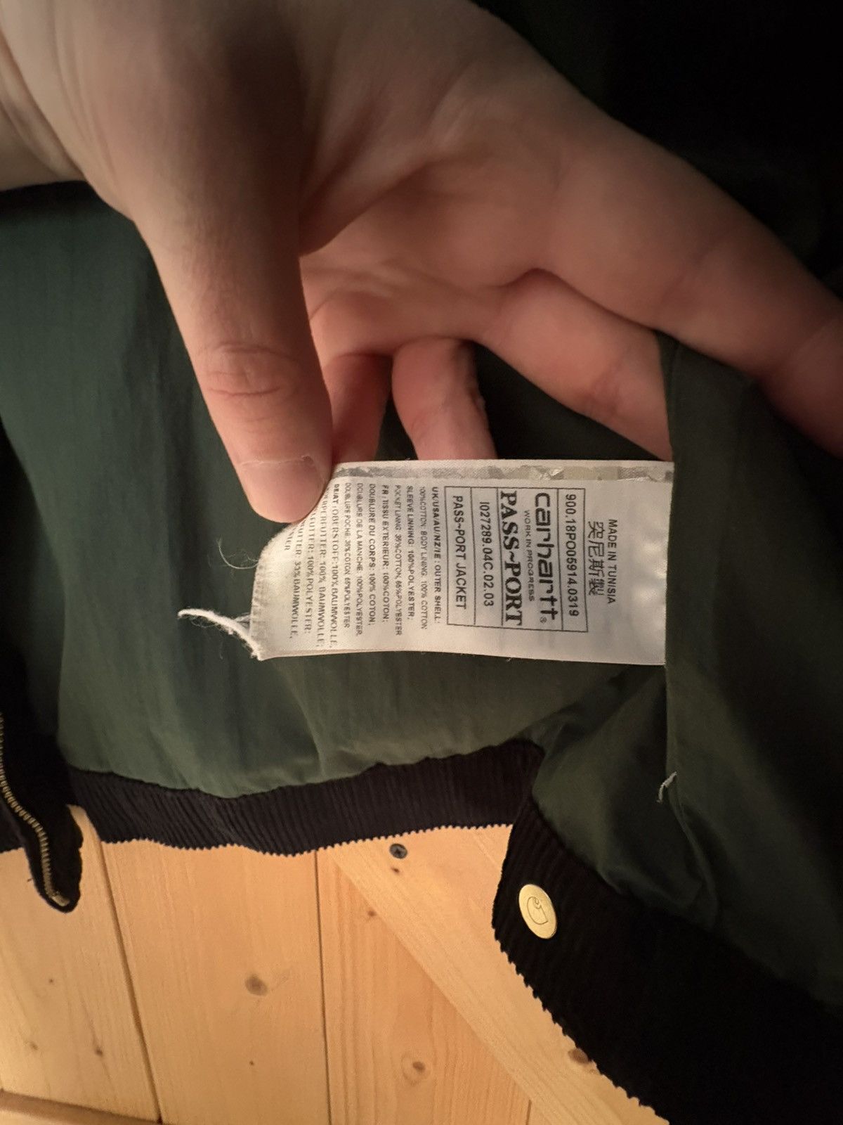 Carhartt Wip WIP x Pass~Port Corduroy Detroit Jacket Size US L / EU 52-54 / 3 - 7 Thumbnail