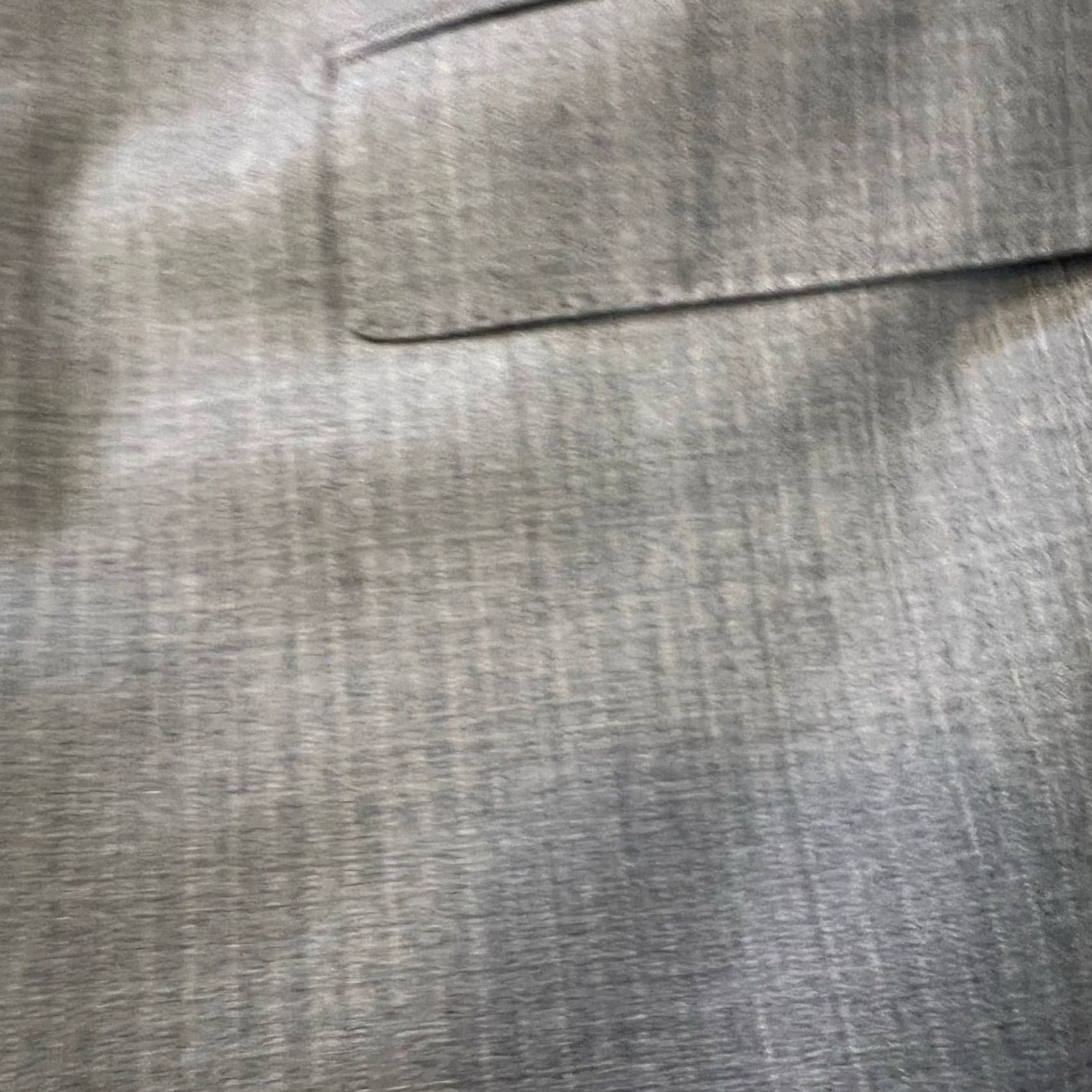 Kenzo ENZO Sport Coat Blazer Mens 44 Regular Gray Striped Two Button Double Vented Coat Mens Blazer 44 Gray Enzo Sport Coat Size 44R - 3 Thumbnail