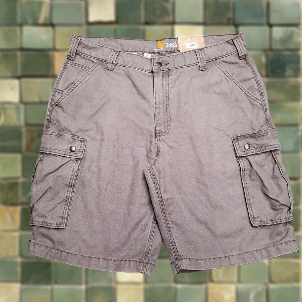 Carhartt Carhartt Cargo Shorts Mens 38 Gray Relaxed Fit Work Casual Utility Pants NWT Size US 38 / EU 54 - 1 Thumbnail