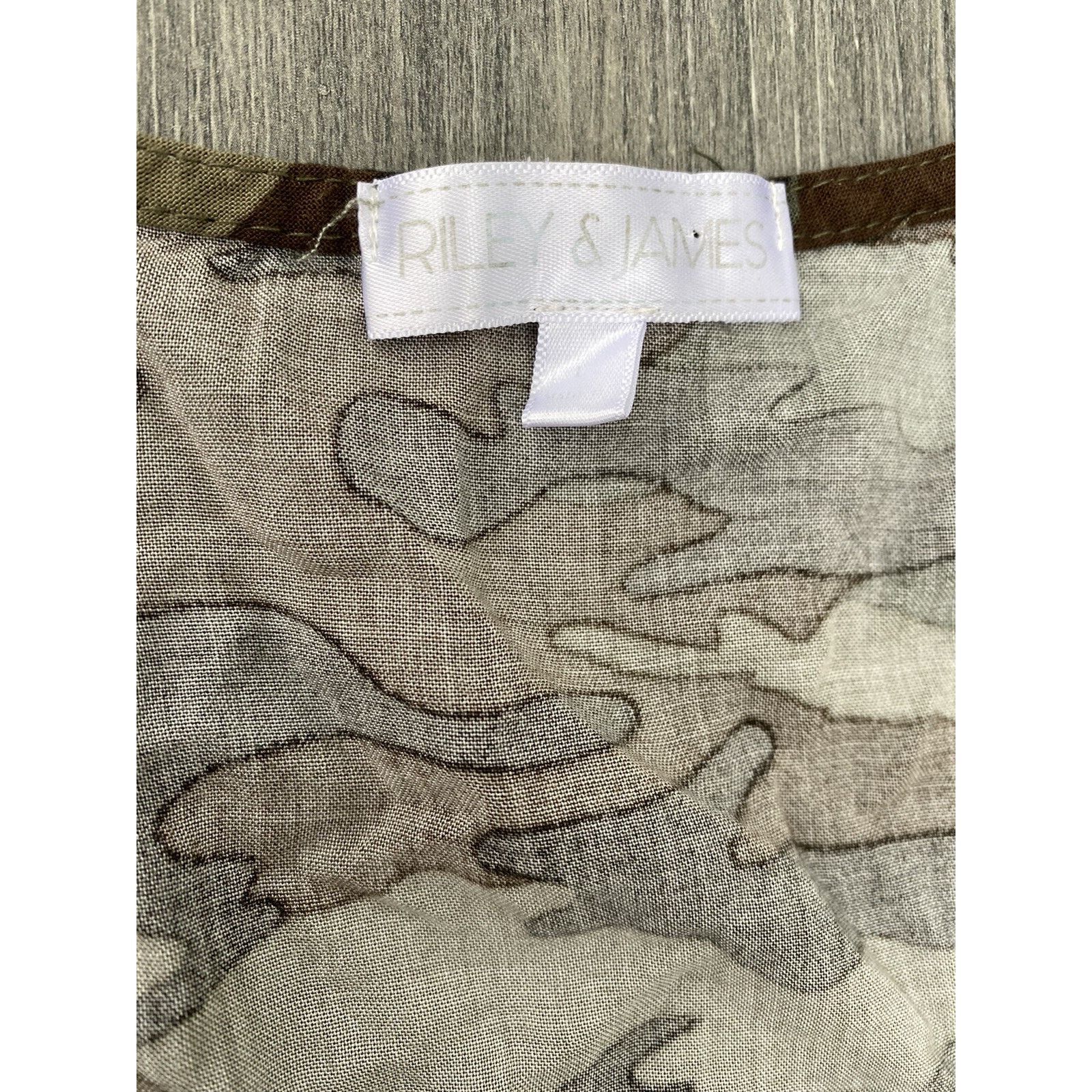 Briggs & Riley Riley&James Camouflage Bib Overalls L Green Grey A000315 Size 28" / US 6 / IT 42 - 5 Thumbnail