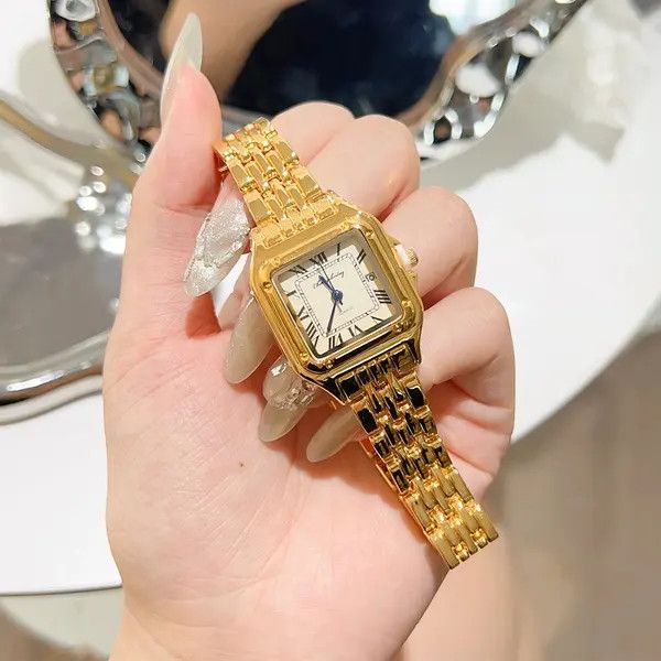 Other Vintage 90s vintage retro luxury style quartz Gold watch Size ONE SIZE - 1 Thumbnail