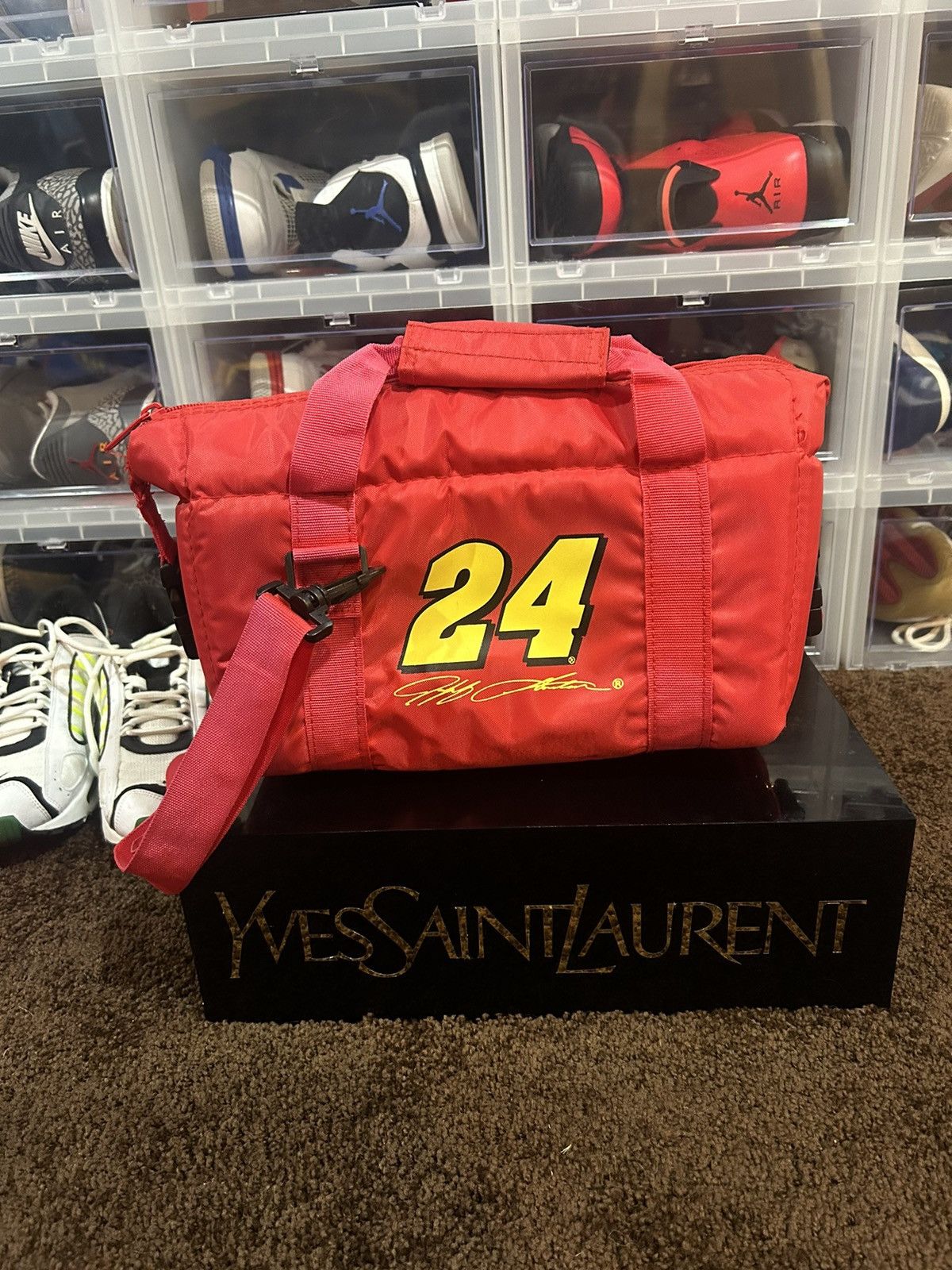 Designer × NASCAR × Vintage Vintage Jeff Gordon Lunchbox/shoulder bag Size ONE SIZE - 1 Thumbnail