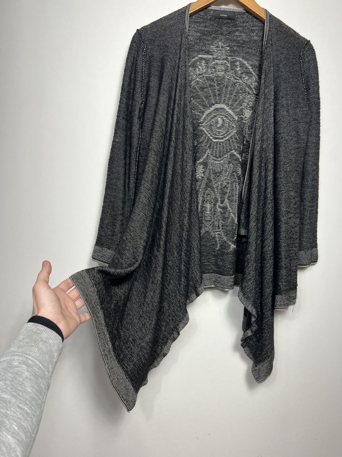Diesel Vintage Diesel Wool Crunge Cardigan Long Sleeve Size S / US 4 / IT 40 - 14 Thumbnail