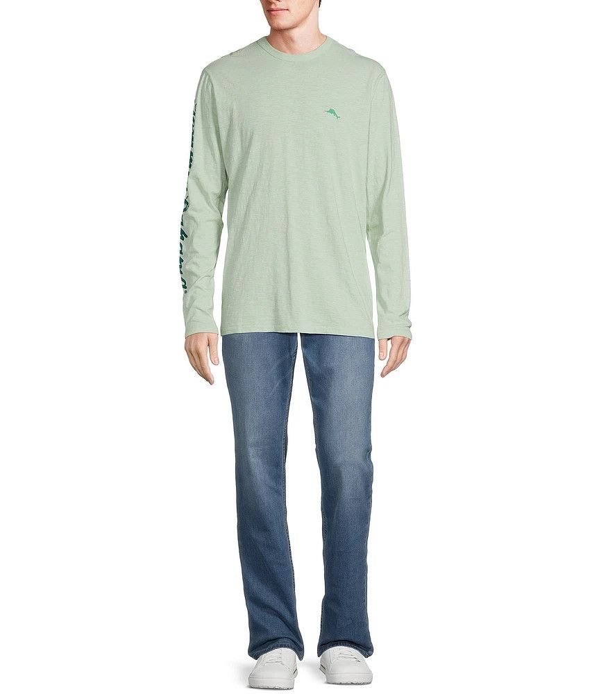 Tommy Bahama Tommy Bahama Marlin Mirage Lux Long Sleeve T-Shirt 2XLT Size US XXL / EU 58 / 5 - 5 Thumbnail