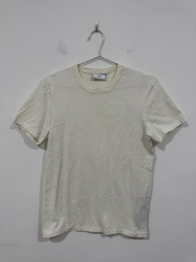 AMI AMI Alexandre Mattiusi Plain Tee Size US S / EU 44-46 / 1 - 1 Thumbnail