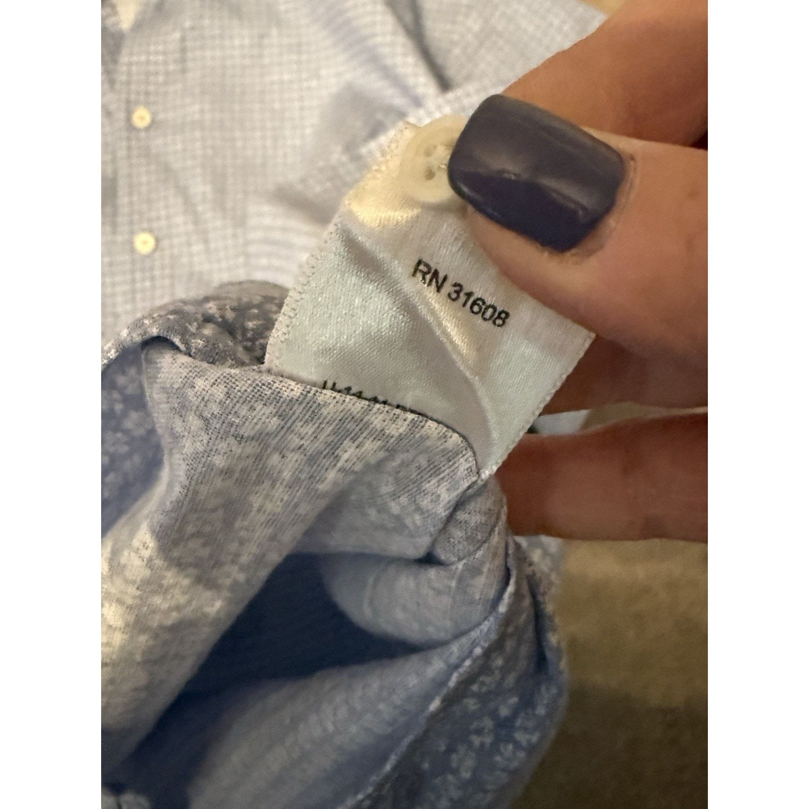 Jos. A. Bank jos a bank Revere Men’s XlShirtTraditionalFitBlueLong Sleeve Size US XL / EU 56 / 4 - 6 Thumbnail