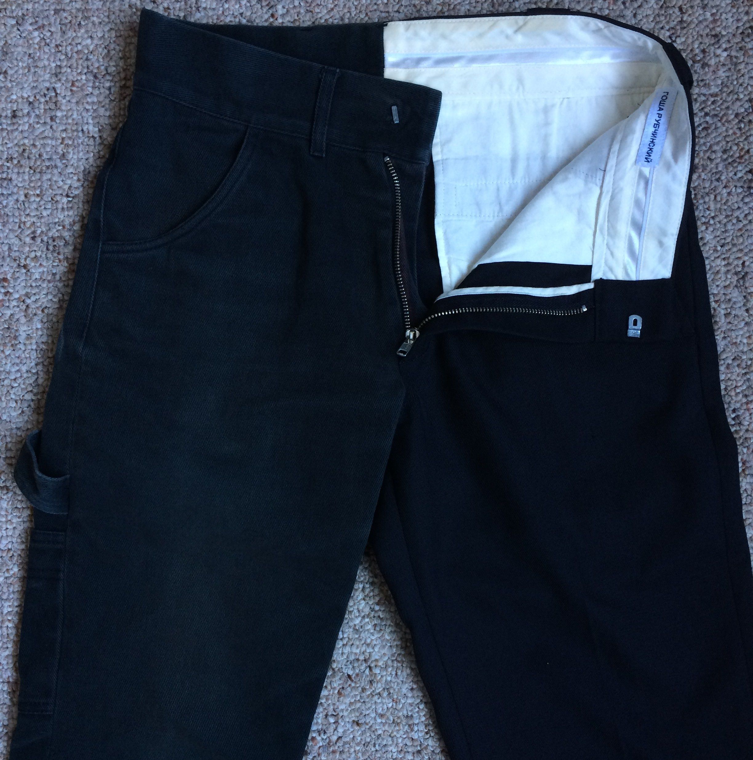 Gosha Rubchinskiy F/W 2018 Gosha Rubchinskiy Bicolor Hybrid Pants Size US 29 - 3 Thumbnail