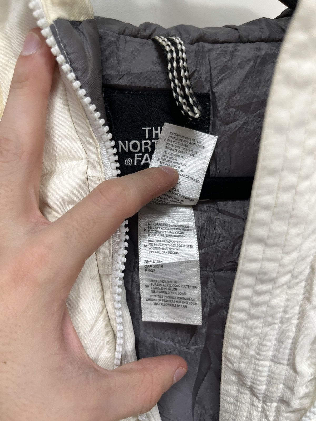 The North Face The North Face 550 Women’s Outdoor Nylon Down Puffer Jacket Size L / US 10 / IT 46 - 24 Thumbnail